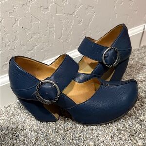 John Fluevog leader prepare Blue Women's Shoes Mary Jane 9.5